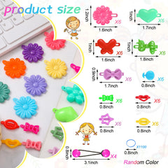 Pinza WILLBOND para niñas mariposa, añade color y estilo al peinado.