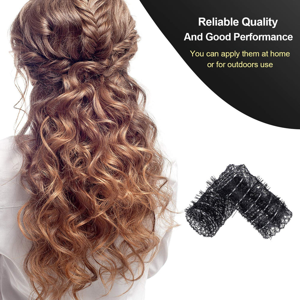 Willbond plastic curl rollers with bristles for easy shaping