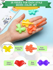 WILLBOND plum blossom barrette keeps hair tidy during activities
