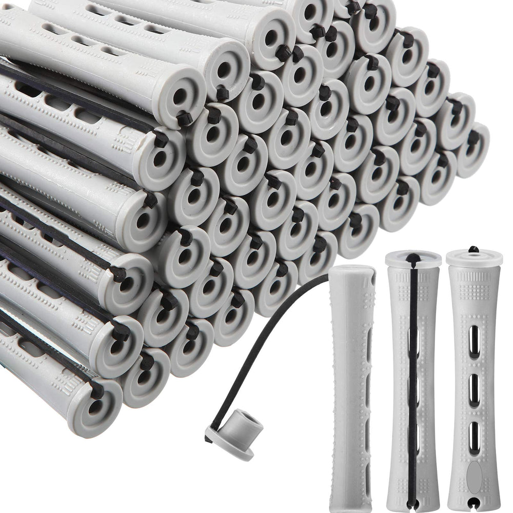 Willbond short perm rods gray pack closeup showing durable, reusable curling tool