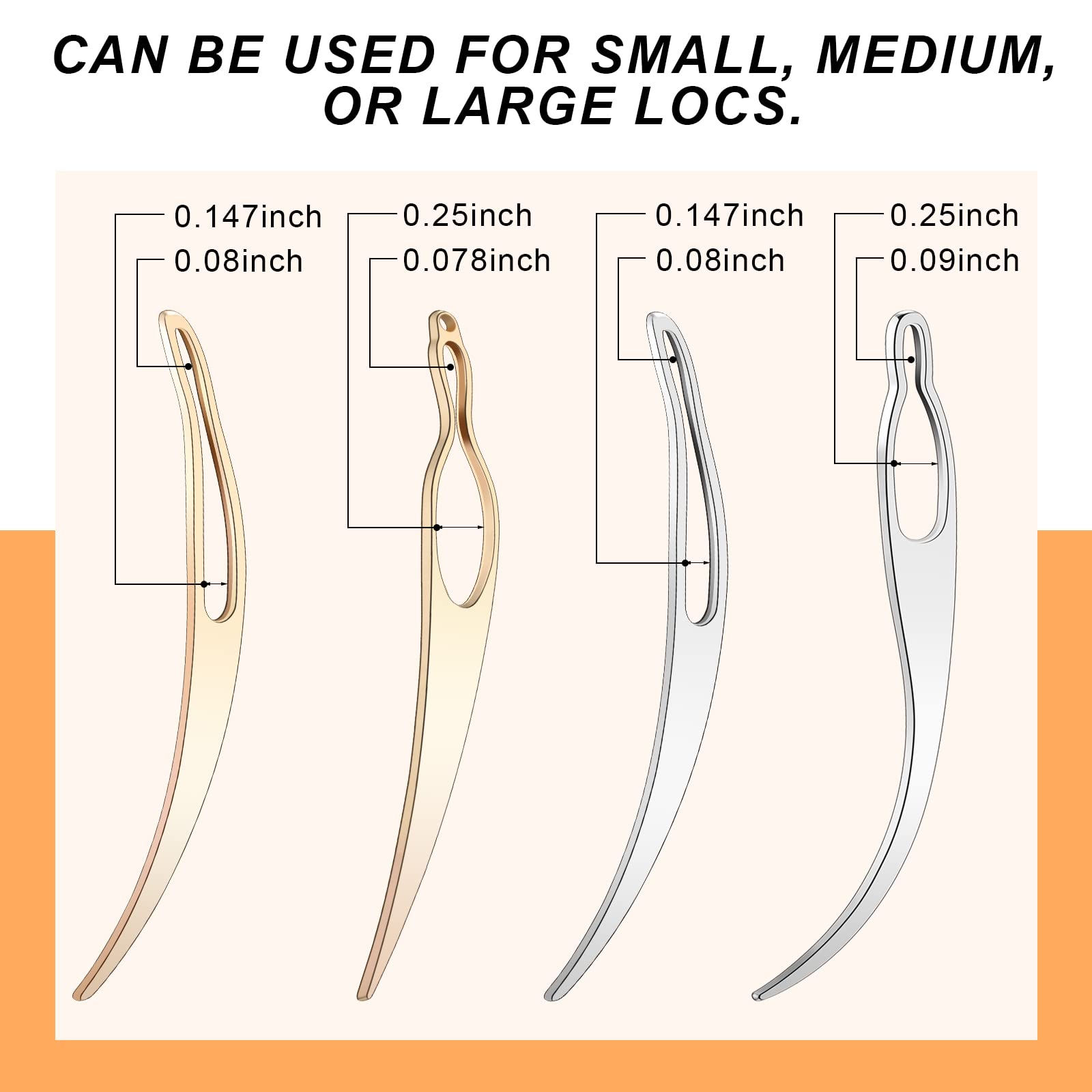 WILLBOND ergonomic handle focus for comfortable extended use during loc maintenance.