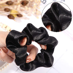 WILLBOND soft polyester material scrunchies that are breathable and durable.