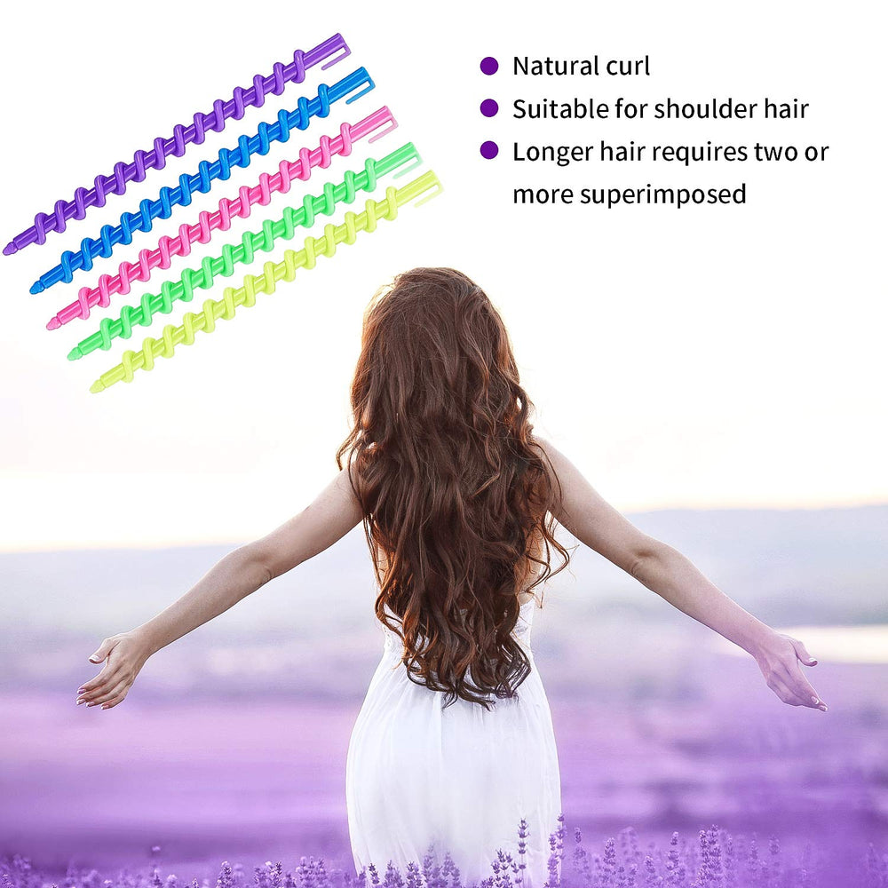 WILLBOND blue spiral perm rod color delivers cool-toned curls