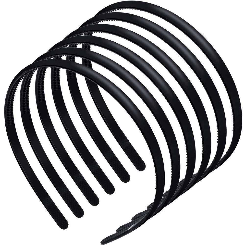 WILLBOND thin headband in light brown with teeth for secure grip during makeup