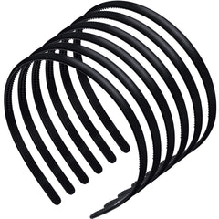 WILLBOND thin headband in light brown with teeth for secure grip during makeup
