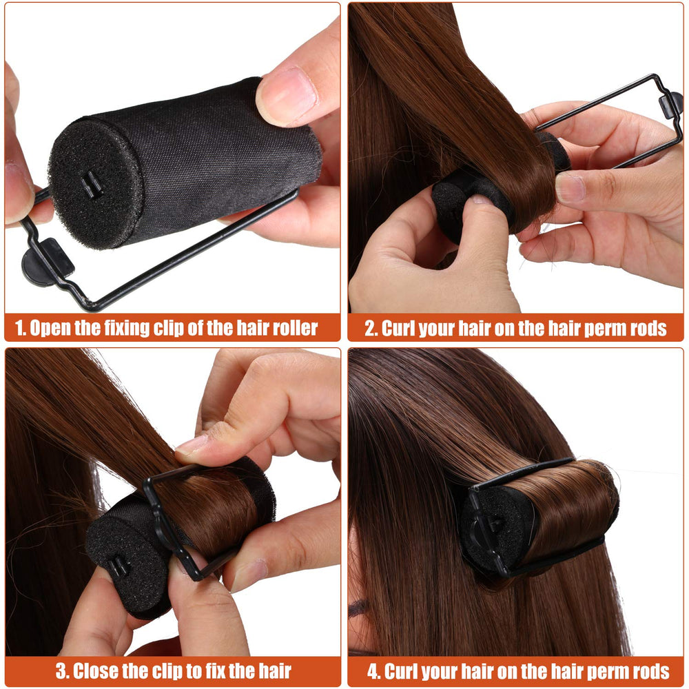 Willbond three-size rollers with soft satin fabric for gentle use