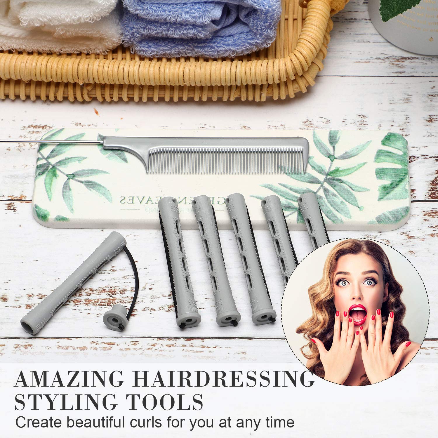 WILLBOND vented hair rollers promote even saturation for consistent results.