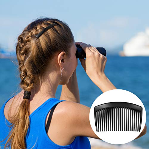 WILLBOND white arc-design veil clip adds a finishing touch for formal looks.