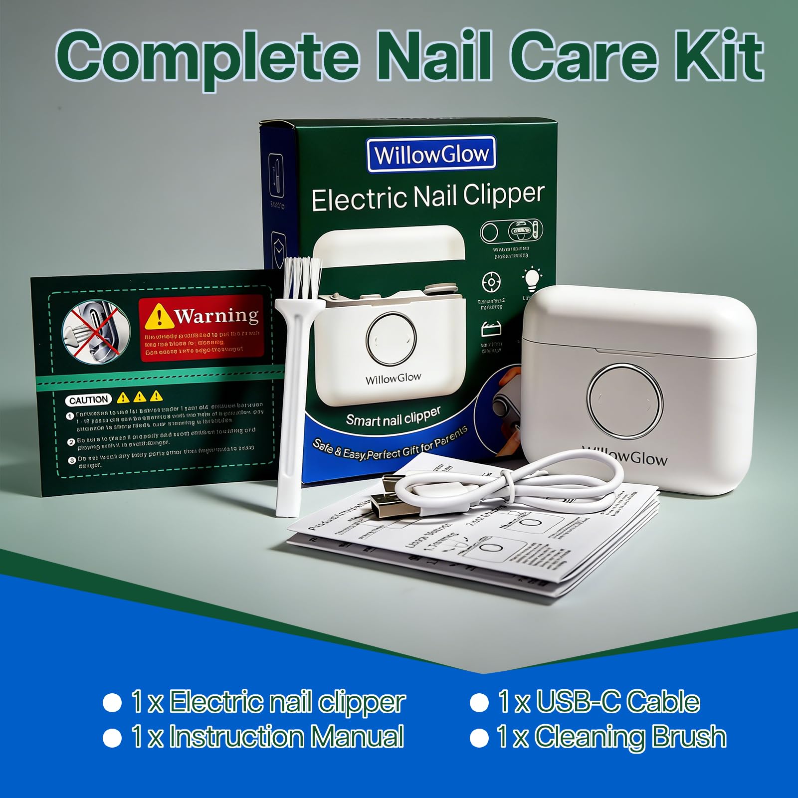 WillowGlow senior nail care with easy handling