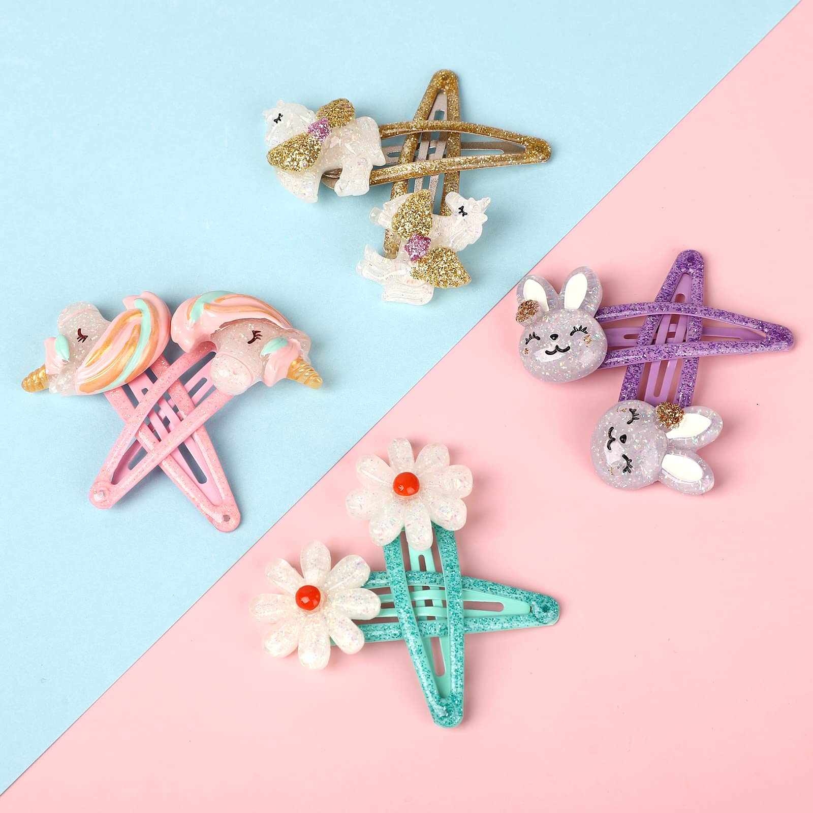 Wingchold kids party hair clip adds color and flair for celebrations