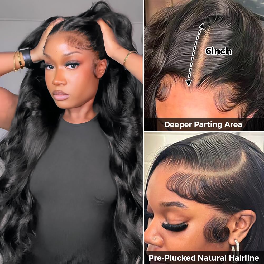 Wingirl HD lace frontal with bleached knots for a subtle, realistic hairline.
