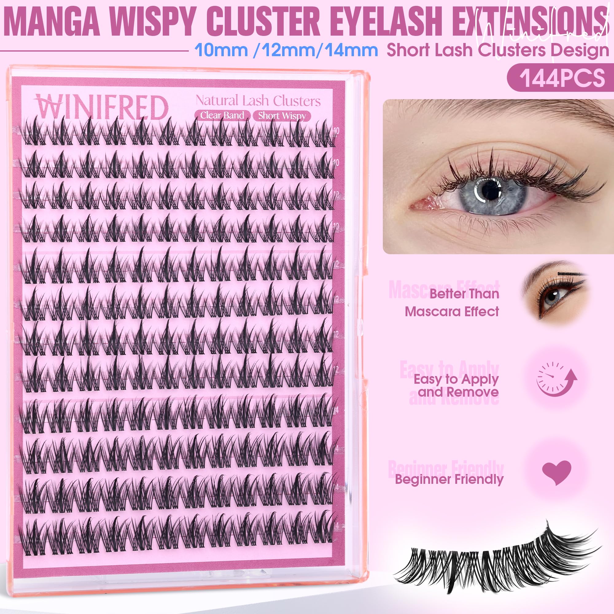 Winifred Beginner-friendly lash band 5mm span for easy pickup.