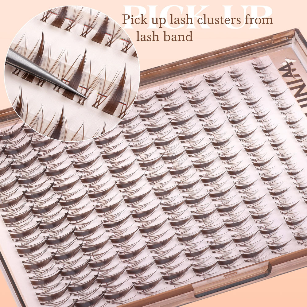 Winifred 144-piece lash clusters set offering great value