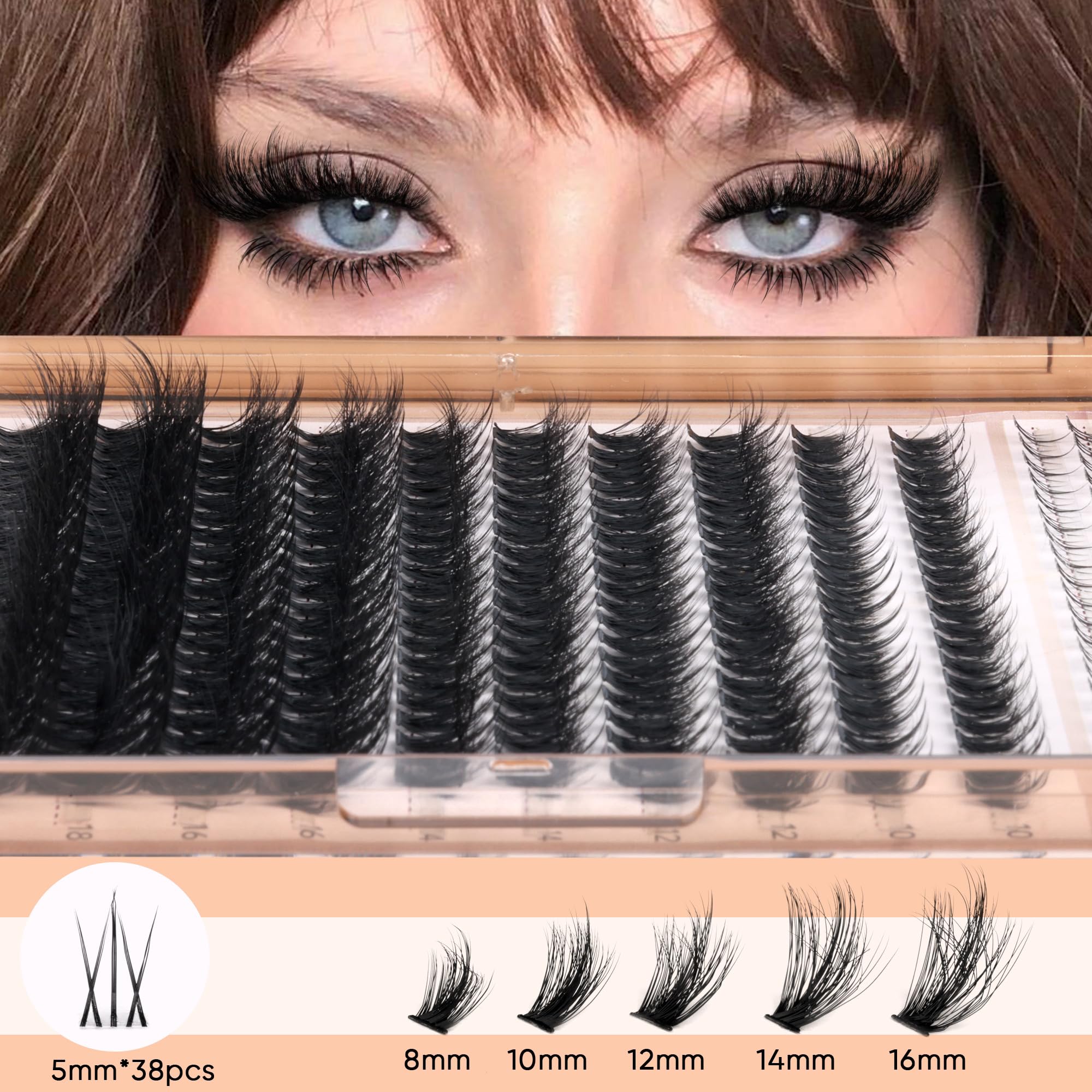Winifred cotton-band lashes prioritize comfort and a lightweight feel.