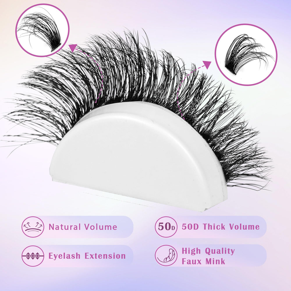 Winifred lash-tweezers for precise placement.