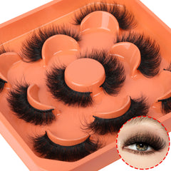 Winifred faux mink fibers provide soft, lightweight lash texture.