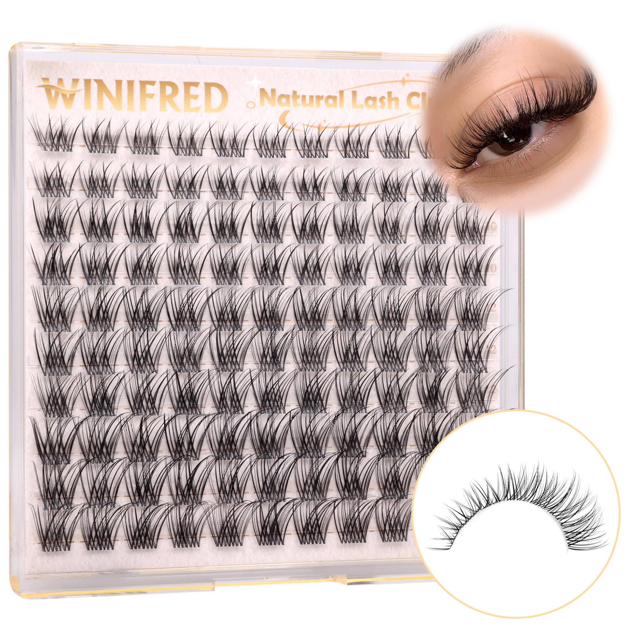 Winifred reusable lash clusters providing great value with care.
