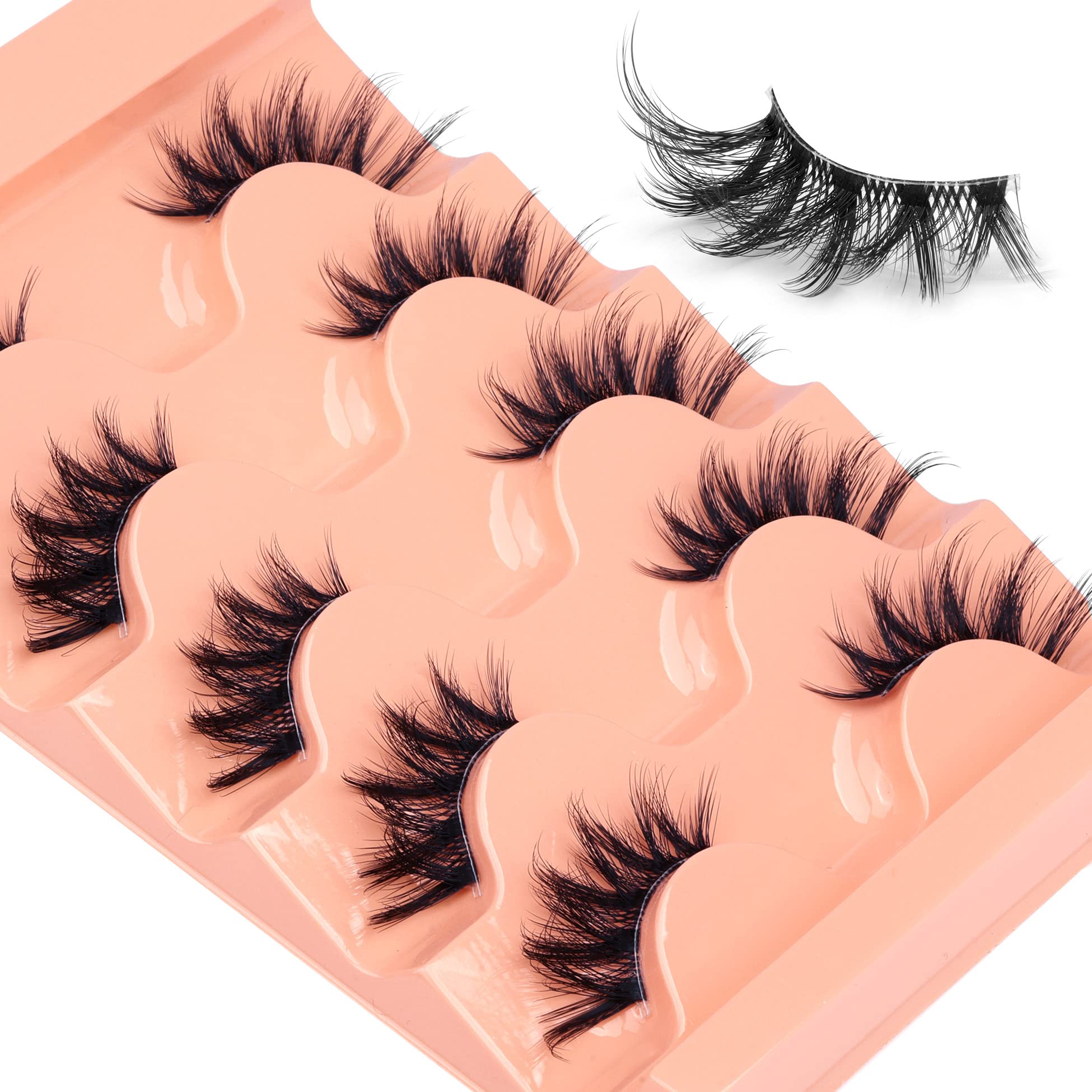 Winifred soft cotton band lashes feel comfortable all day