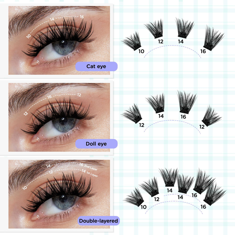 WINKGIGGLE lashes showcase waterproof, long-hold performance for daily activities.