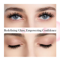 WINKGIGGLE ultra-thin band provides comfort and seamless blend with natural lashes.