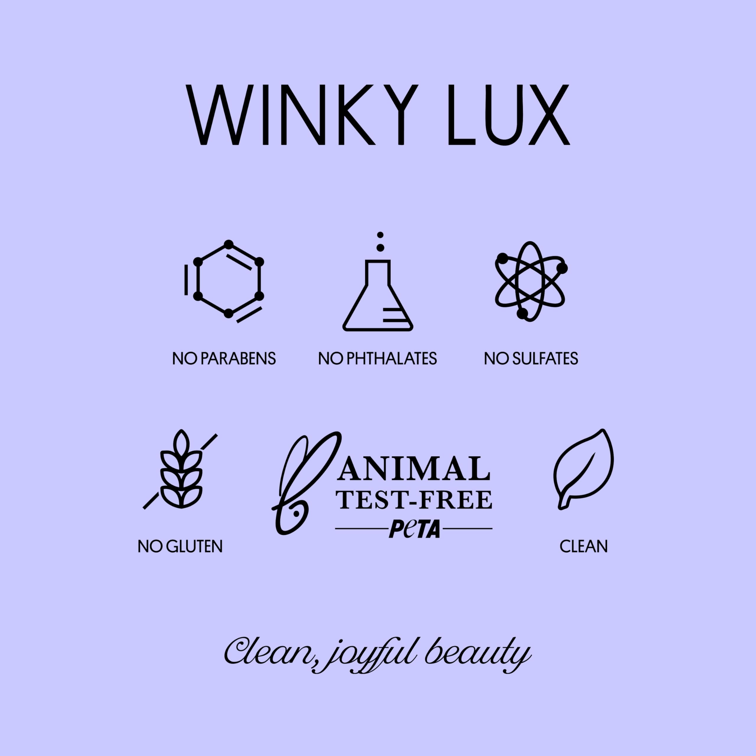 Tono universal de Winky Lux que se adapta a rubios, castaños y grises.