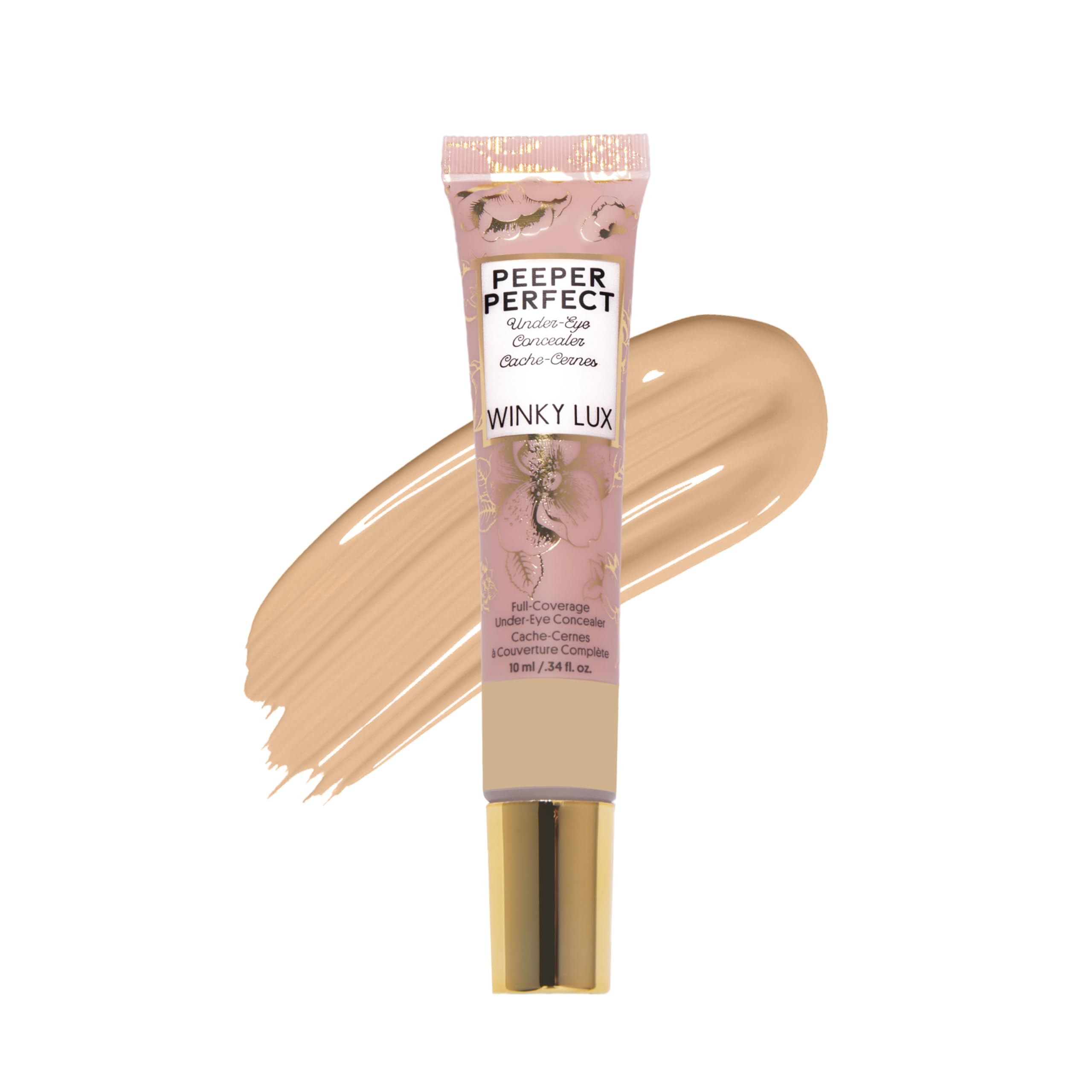 Winky Lux Peeper Perfect: corrector ojeras con cobertura total para un look fresco.