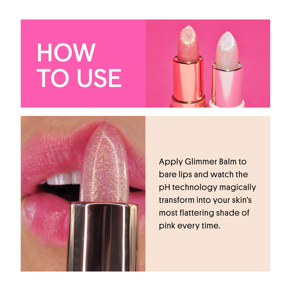 Aroma vainilla del bálsamo Glimmer Rosa de Winky Lux