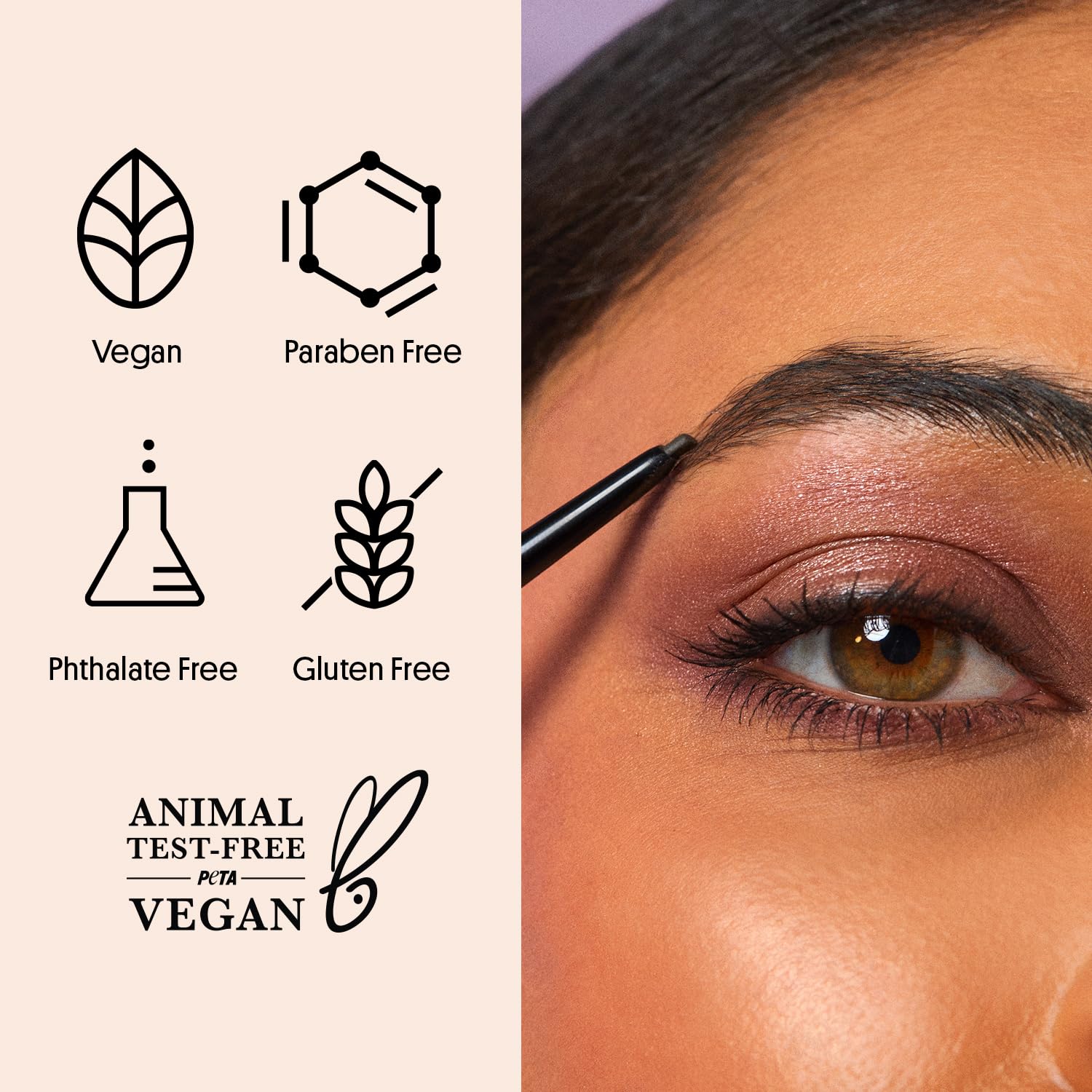 Winky Lux Uni-Brow: fórmula limpia, vegana y con huella de plástico neutra.