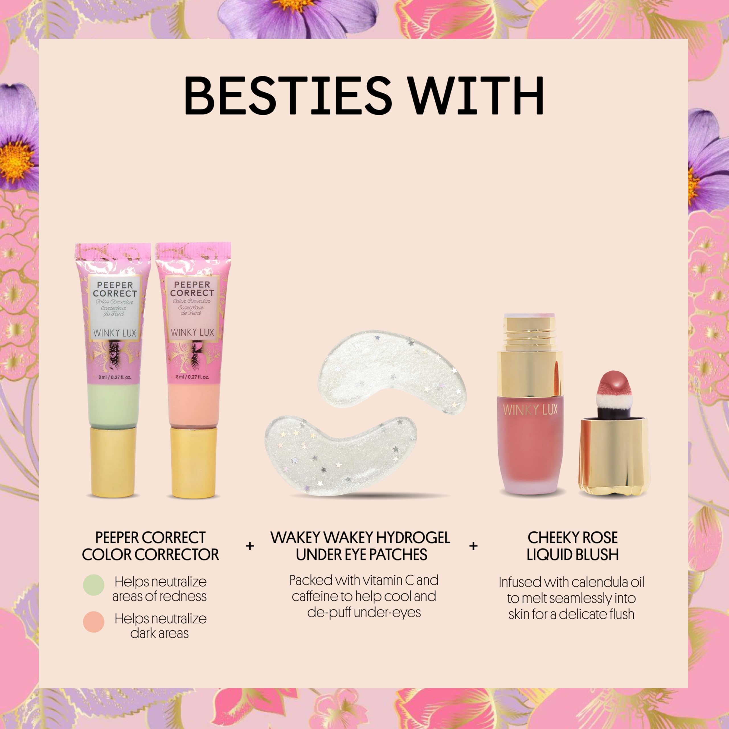 Winky Lux Peeper Perfect wear demonstrates long-lasting waterproof finish.