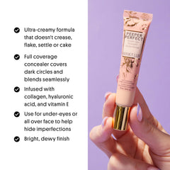 Winky Lux Peeper Perfect swirl closeup for even skin tone.