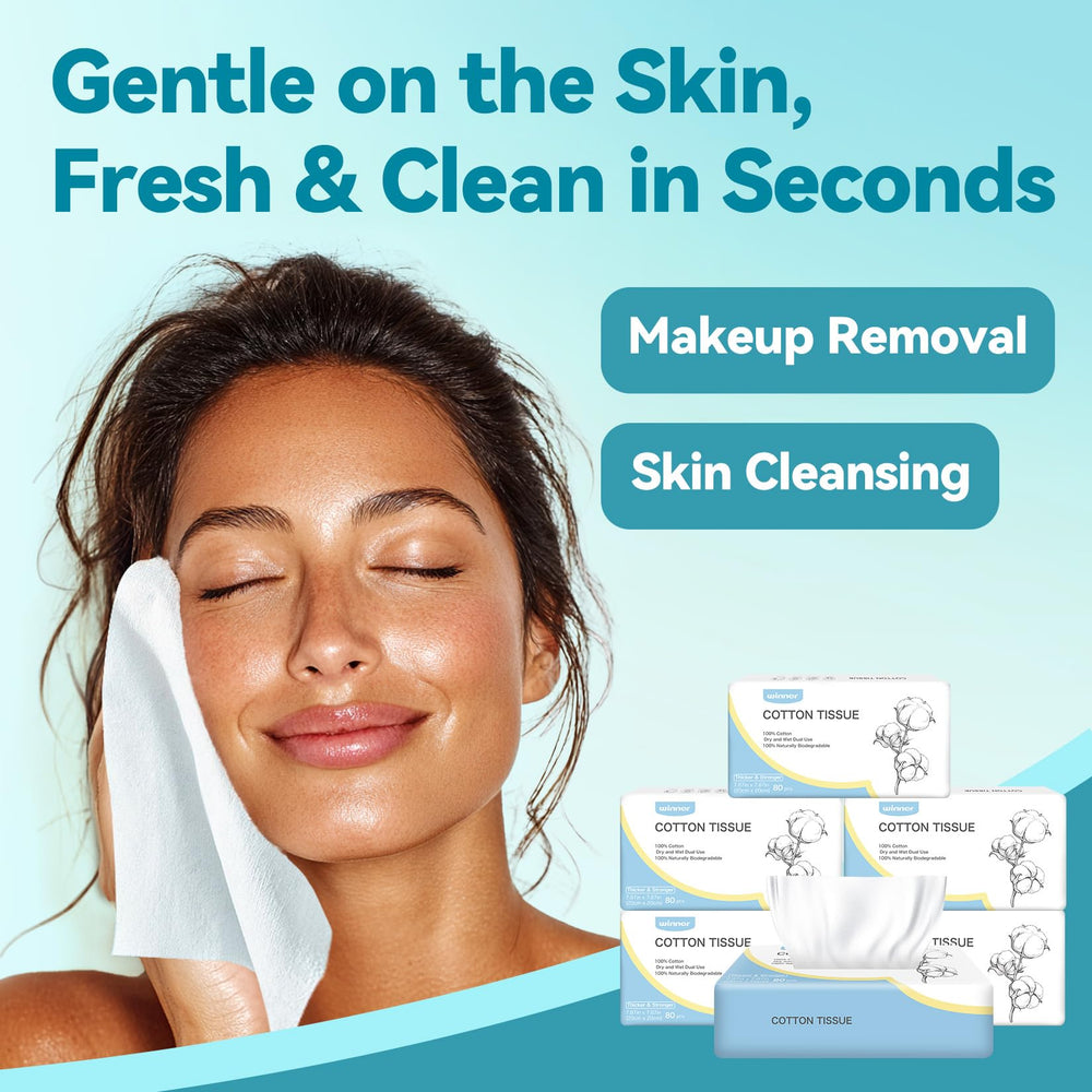 Winner disposable face towel single use hygiene emphasizes clean makeup removal