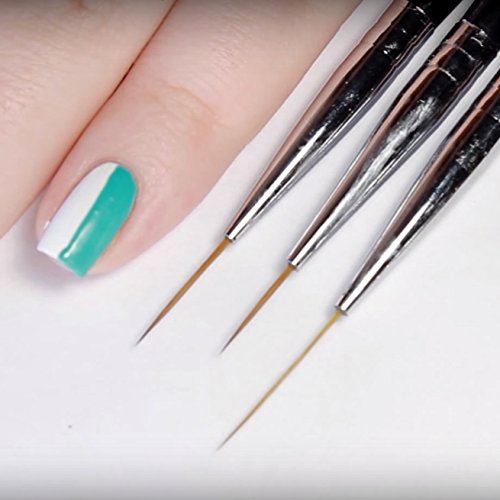Winstonia striping brush precision tip for intricate nail art detailing