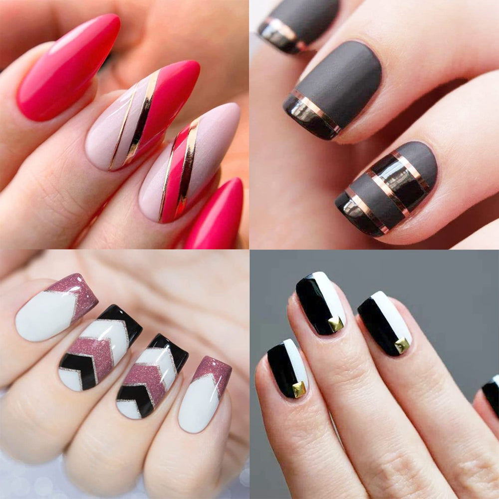Winthrop 36 sheets pack with 11 designs for varied nail styles.