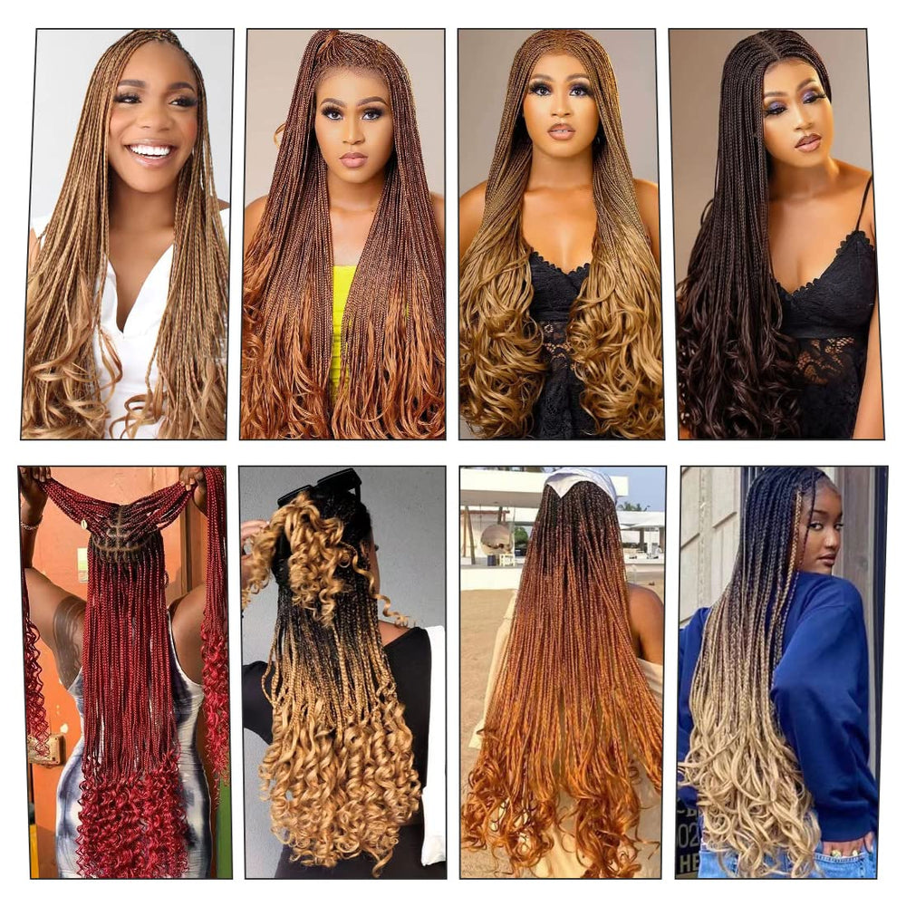 WIPPORYA loose wave extensions on model for bouncy texture