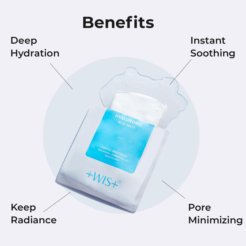 +WIS+ Essence absorption shot—noticeable moisture without dripping