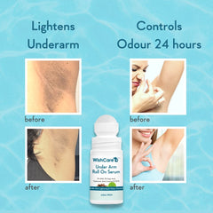 WishCare desodorante rodillo, fragancia de agua fresca que acompaña todo el día.