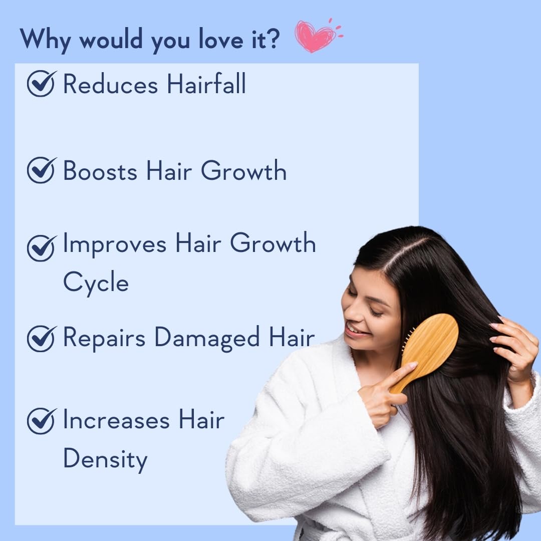 WishCare sérum crecimiento capilar con ingredientes activos, densidad visual mejorada.