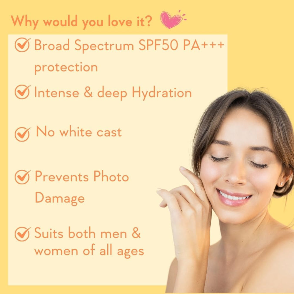Non-irritant formula from WishCare protects skin during sunny outings.