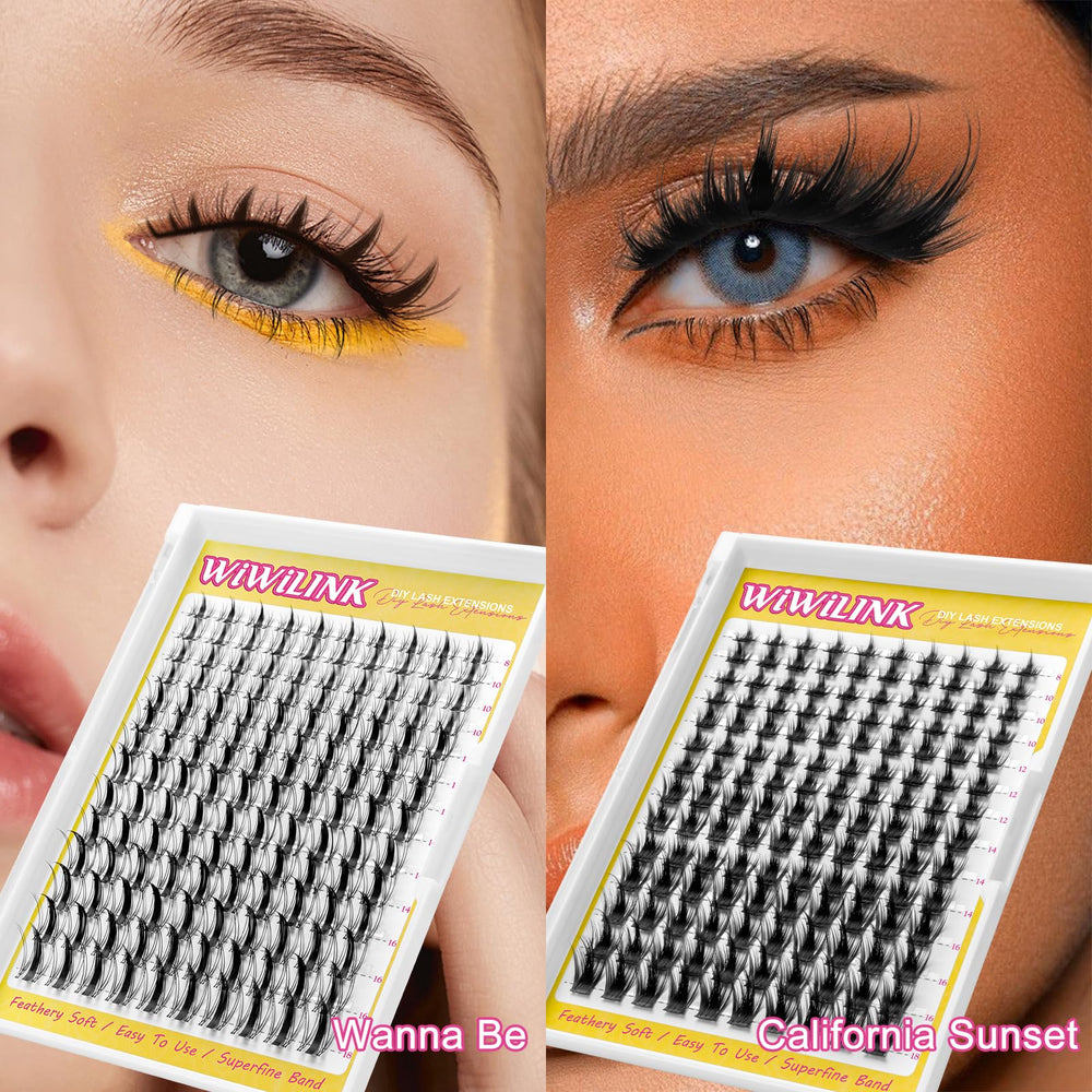 WiWiLINK born-soft fibers feel gentle on lashes.