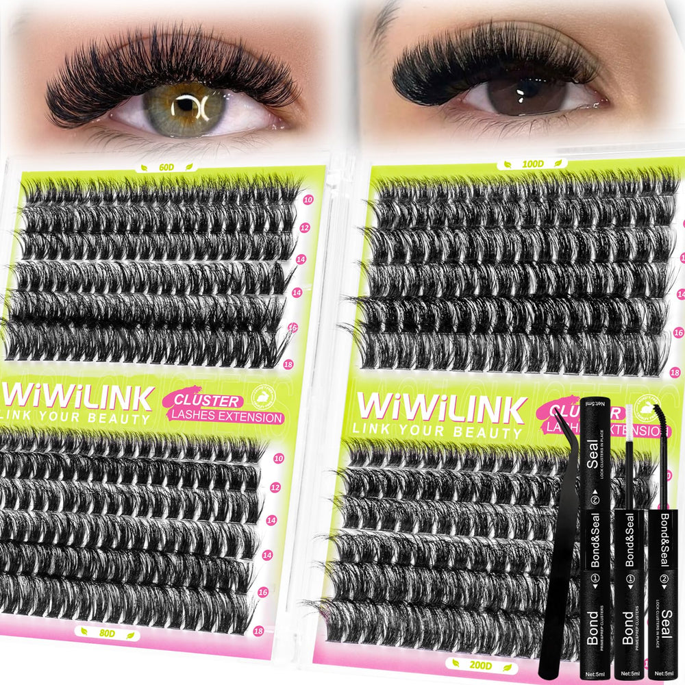 WiWiLINK lash extension kit packaging for organized storage.