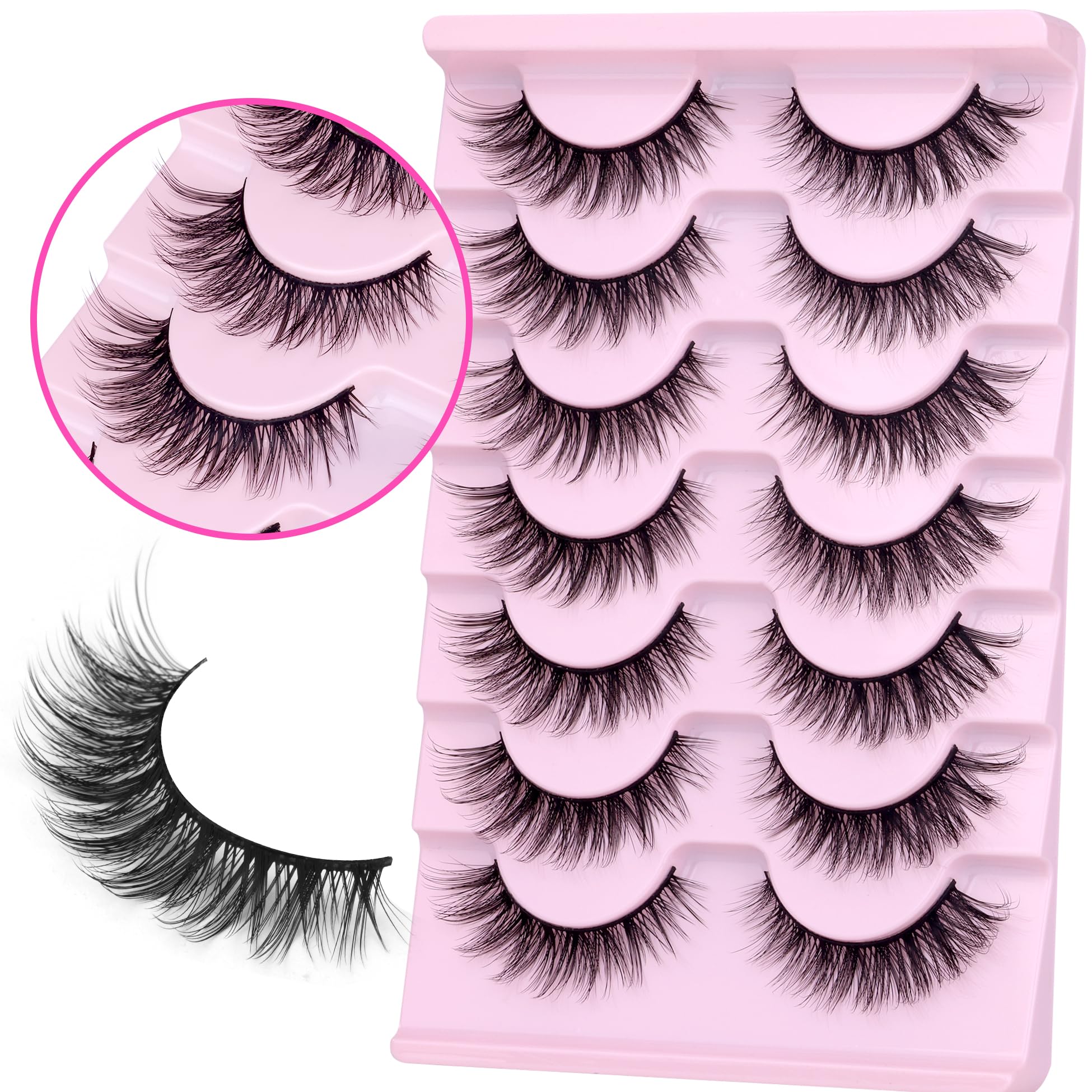 wiwoseo beginner-friendly lashes pair with lash glue for quick DIY glamour