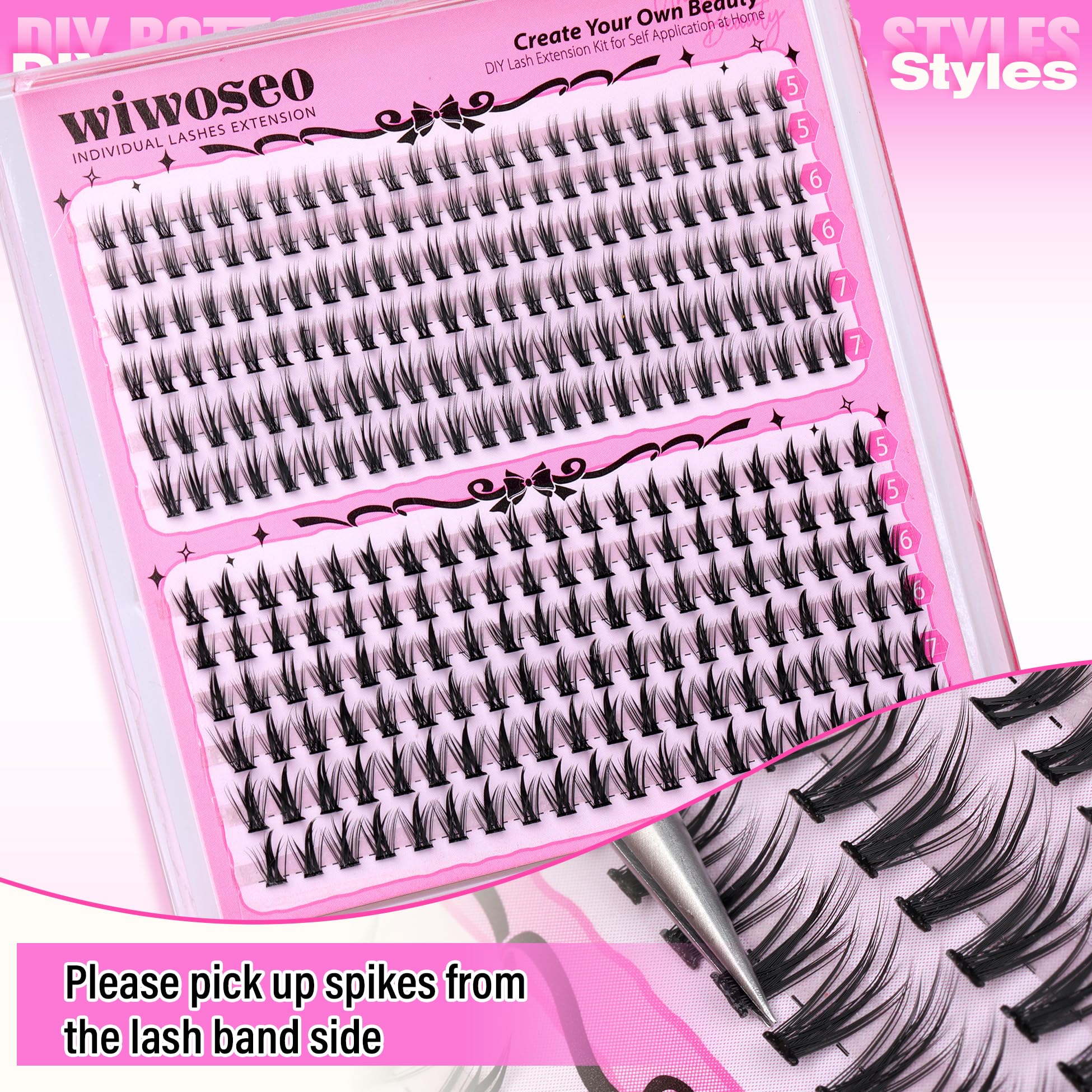 wiwoseo eye look with bottom lashes, adds definition without heaviness