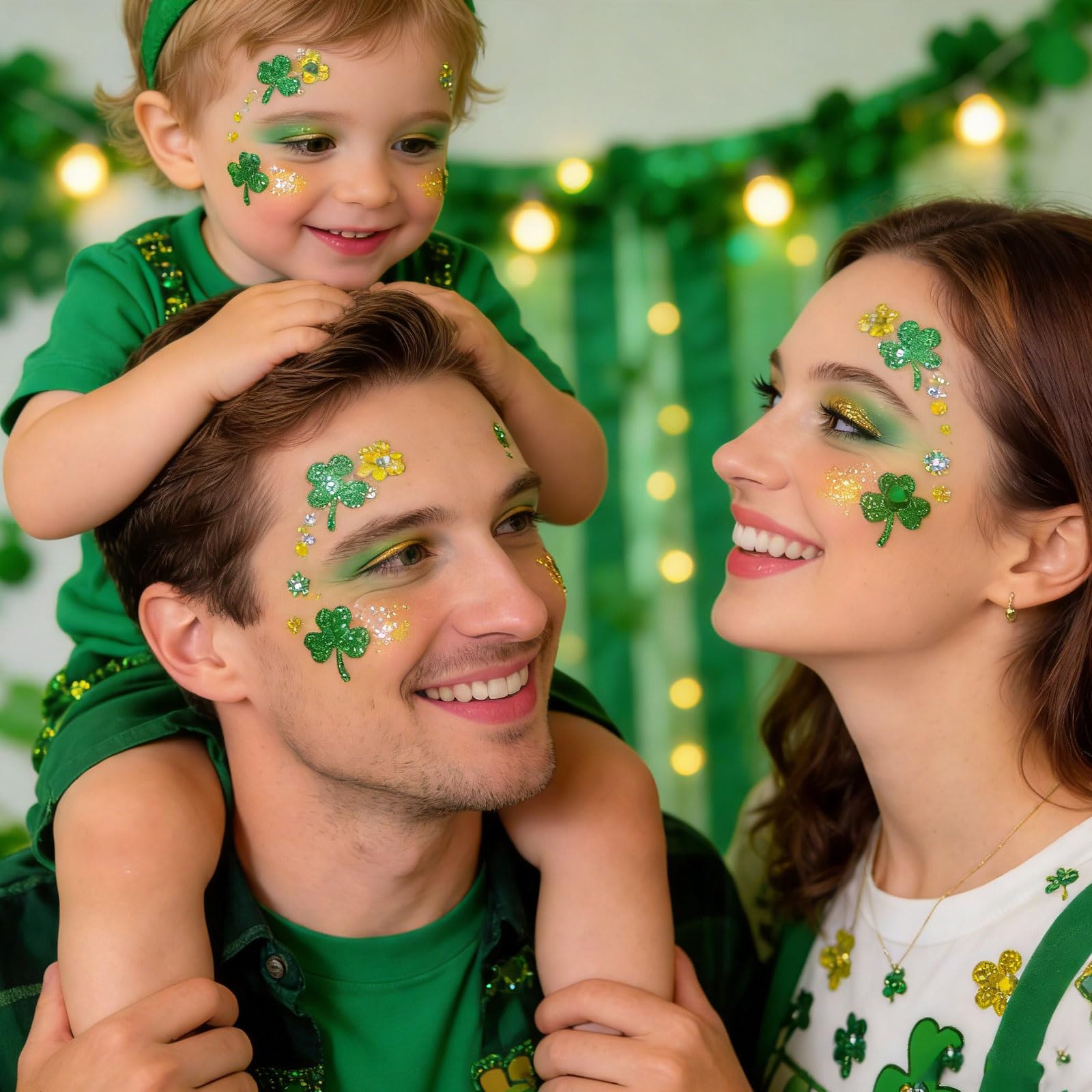 WIWUFUE Irish-theme makeup supplies to elevate costumes and photos