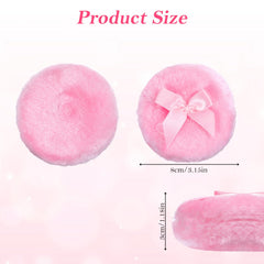 WJIAAA yellow puff on vanity for colorful makeup rituals