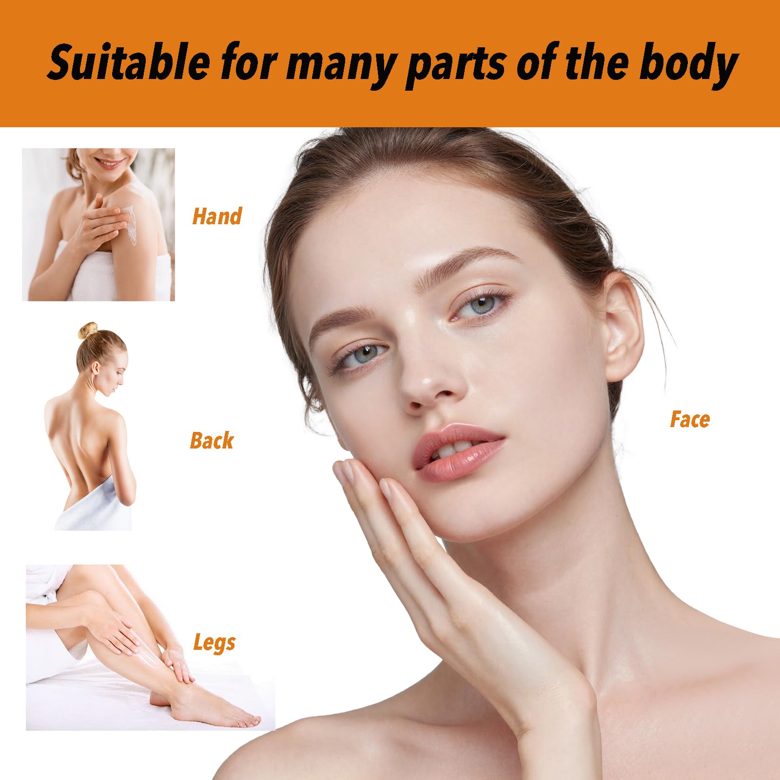 WJSFDLY gel exfoliante naranja, hidratación duradera tras la exfoliación