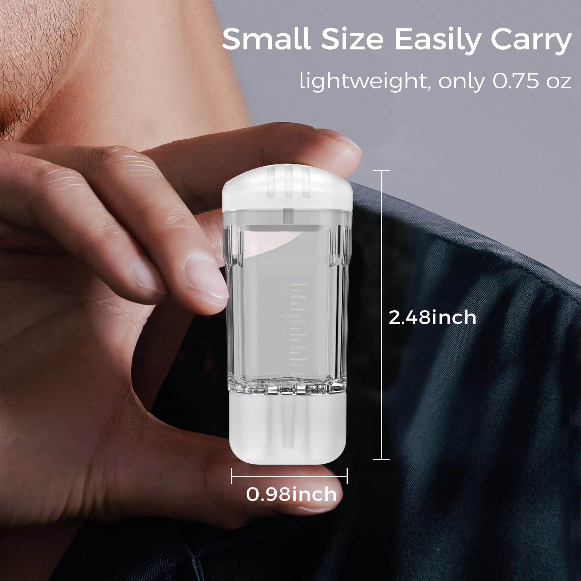 WL-YBOPRO mini portable scalp applicator is easy to carry during travel.