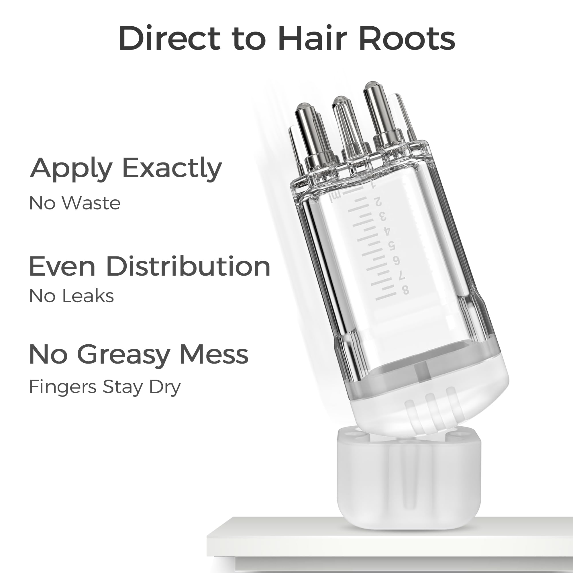 WL-YBOPRO aplicador dosis-precisa, dosifica Minoxidil sin desperdicio