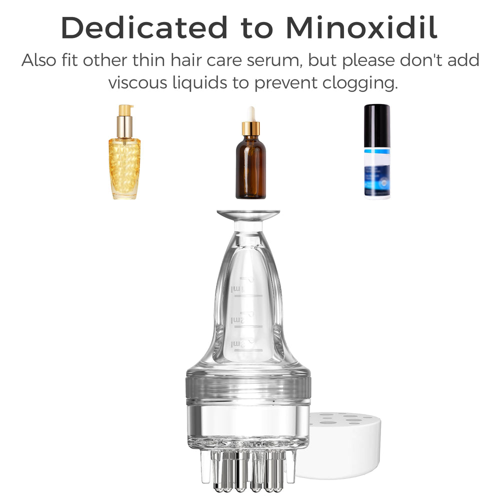 WL-YBOPRO Minoxidil aplicador para viaje facilita cuidado capilar diario.