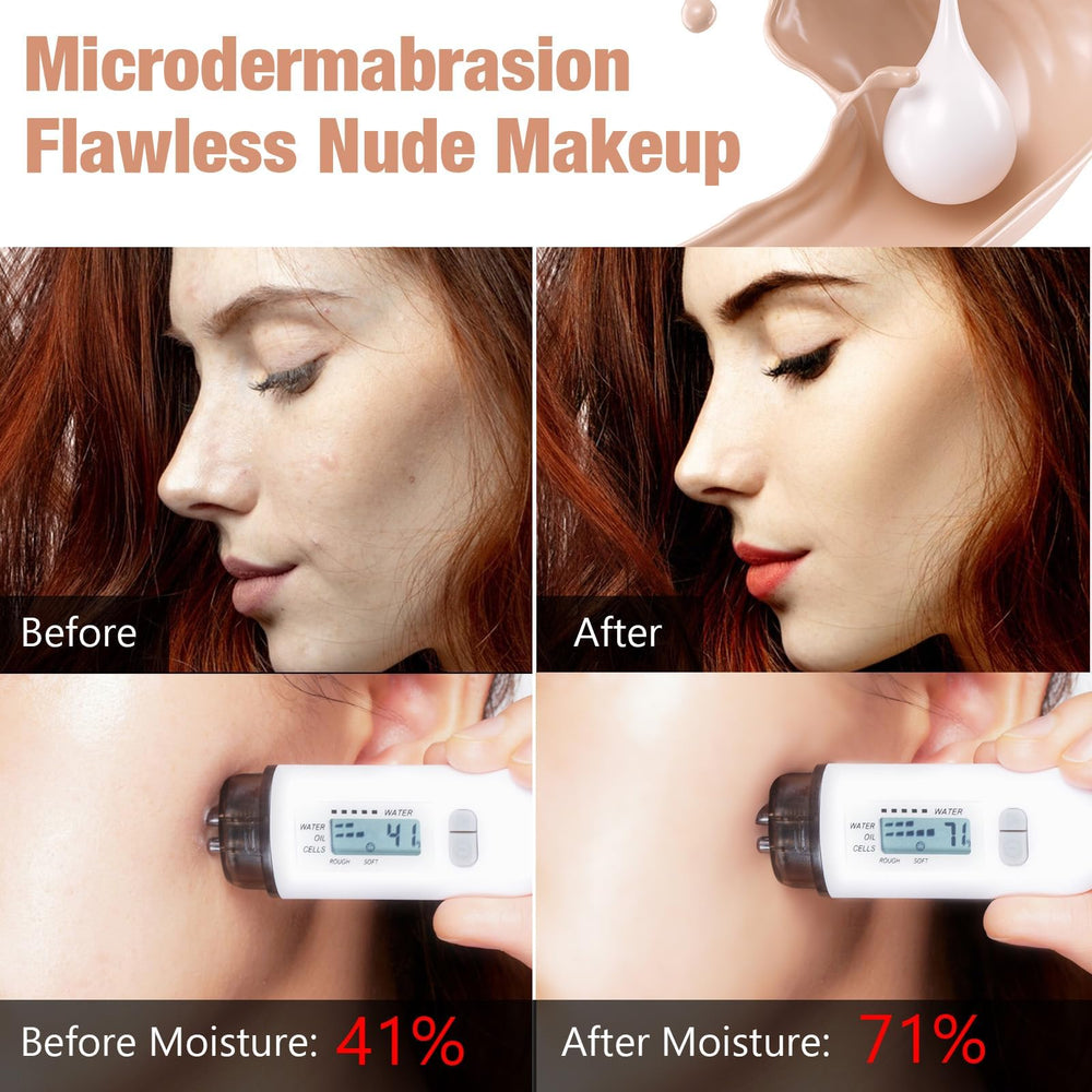 WLCTJIAYOU foundation being applied on the face with smooth blending