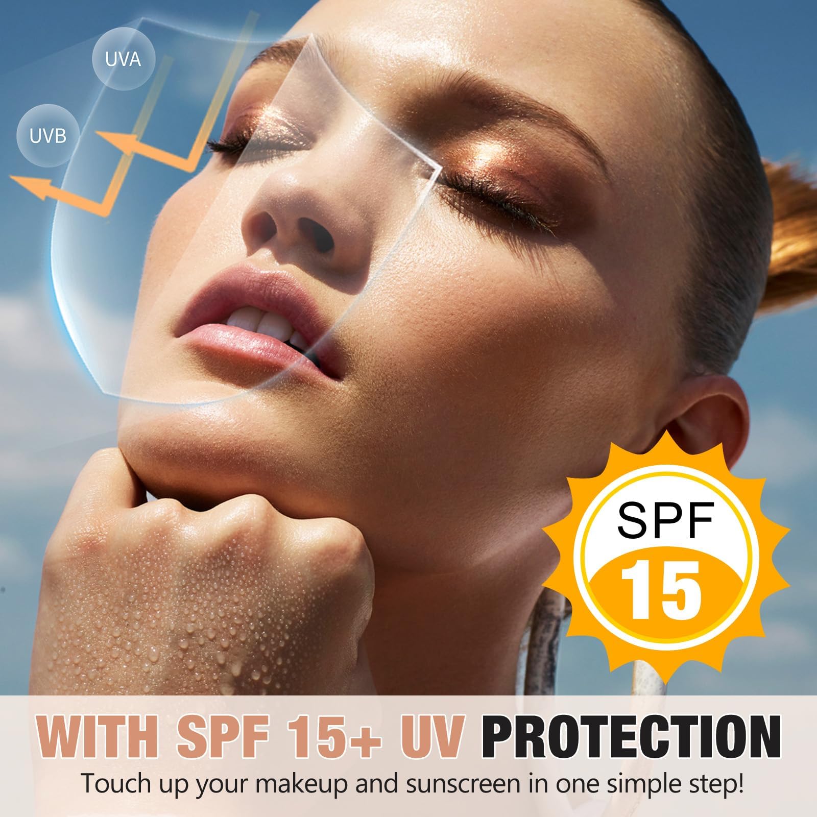 WLCTJIAYOU SPF 15 label indicating daily sun protection component